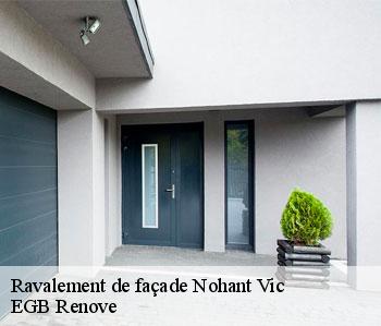 Ravalement de façade  nohant-vic-36400 EGB Renove