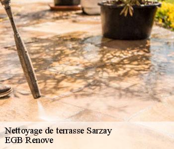 Nettoyage de terrasse  sarzay-36230 EGB Renove